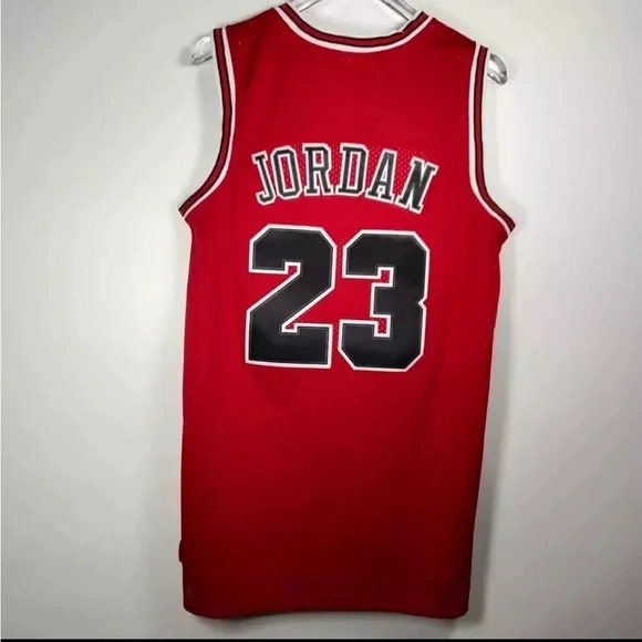 Mitchell & Ness Red Hardwood Classics Jersey